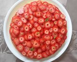 Une image de l'étape 13 de Tarte au citron, basilic et fraises fraiches.