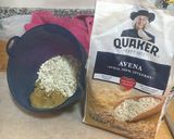 Foto del paso 2 de la receta: Galletas de avena, plátano maduro y chocolate