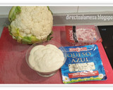 Foto del paso 1 de la receta: Coliflor gratinada con queso azul y bacon