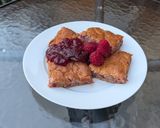 Málnás piskóta recept fázis 5 fotója