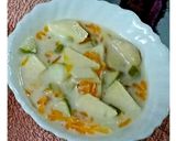 A picture of step 4 of Creamy Fruits Salad.