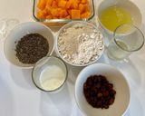 Foto del paso 1 de la receta: Bizcocho de avena y calabaza