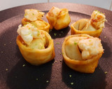 Foto del paso 10 de la receta: Tortelloni Cacio e Pepe con Langostinos al Limón