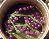 Foto langkah ke 5 dari resep Bubur Candil Ubi Ungu.