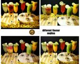 A picture of step 11 of Different flavoured Vegan Mojito.