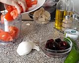 Foto del paso 4 de la receta Gazpacho de Cerezas con Queso fresco de Cabra