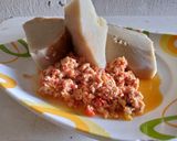 A picture of step 5 of Tam And egg sauce 😋.