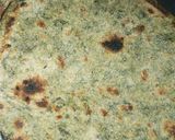 A picture of step 11 of Flat beans and potatoes with chapati.