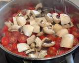 Foto del paso 2 de la receta: Tallarines con champiñones y tomates cherry