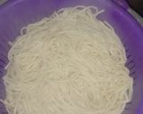 A picture of step 2 of Veg Hakka Noodles.