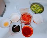 五花肉泡菜炒飯的食譜步驟1照片