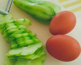 รูปขั้นตอนการทำที่ 1 ของ "ฟักแม้วผัดไข่" 🥚🍳😋Stir Fired Chayote with Egg