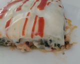 Foto del paso 9 de la receta: Lasaña de espinacas relleno de pollo y espinaca