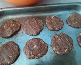Foto langkah ke 3 dari resep Rolled Oat Chocolate Cookies cocok u/ diet -tanpa telur & tepung.