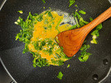 芹菜葉火腿蛋炒飯
