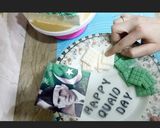 A picture of step 3 of Quaid Day Special Cake.