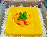 Foto langkah ke 5 dari resep (650) Mango Cheese Pudding / Puding Mangga Keju.