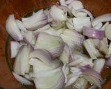 A picture of step 1 of Chicken Karahi in Handi.