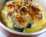 A picture of step 8 of Cheese grilled oysters.
