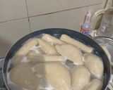 Foto langkah ke 6 dari resep Pempek Dos tanpa ikan & ayam + resep kuah cuko.