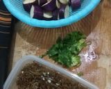 Foto langkah ke 3 dari resep Tumis Teri Terong Ungu -113 (by Bumi).