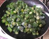 Lady finger masala recipe step 1 photo
