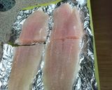 A picture of step 1 of Shaanka Fish Sandwich.