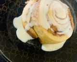 A picture of step 18 of Caramel cinnamon rolls.
