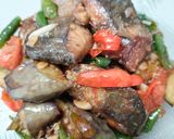 Foto langkah ke 3 dari resep Oseng Tongkol Terong.
