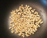 A picture of step 1 of Dried Basil Pesto.