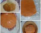 Foto langkah ke 8 dari resep Roti Manis Labu Kuning (autolisis+ boiled sponge dough).