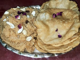 अष्टमी नवमी भोग थाल (हलवा पूरी) (Ashtami Navmi Bhog Thali Recipe in Hindi)