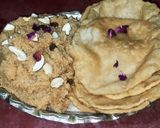 अष्टमी नवमी भोग थाल (हलवा पूरी) (Ashtami Navmi Bhog Thali Recipe in Hindi) रेसिपी चरण 6 फोटो