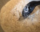 A picture of step 4 of Buffalo chicken quesadilla.
