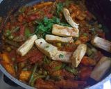 A picture of step 5 of Veg jalfrezi.