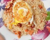Foto langkah ke 3 dari resep Nasi goreng simpel.