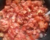 A picture of step 4 of Penne rigate ala vodka pasta.