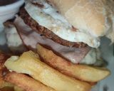 Φωτογραφία βήματος 8 της συνταγής Σπιτικό - homemade burger by me
