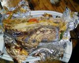 A picture of step 5 of Grilled Snoek.