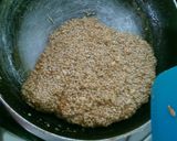 A picture of step 5 of White Til Chikki.