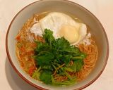 香菜雞絲麵的食譜步驟3照片