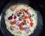 A picture of step 5 of Maggi uttapam.