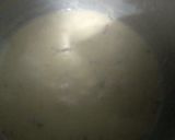 A picture of step 2 of Milkmaid bread pudding.