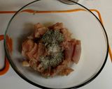 A picture of step 5 of Chicken (or sausage) and Pasta With White Wine Cream Sauce.