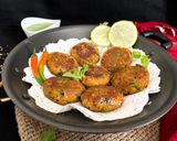 A picture of step 4 of Soya Aloo Tikki (Soya Potato Cutlet / Patty).