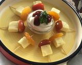 A picture of step 1 of Cheesy Sticks: Fruits & Veggies.