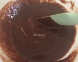 Foto langkah ke 3 dari resep Peanut Butter Brownies (satu telur).