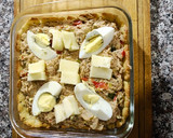 Foto del paso 5 de la receta: Tarta de atún con masa keto