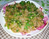A picture of step 7 of Turnip Bhujia.