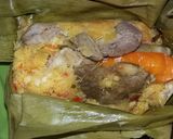 Foto langkah ke 1 dari resep Botok kelapa+daging ayam...